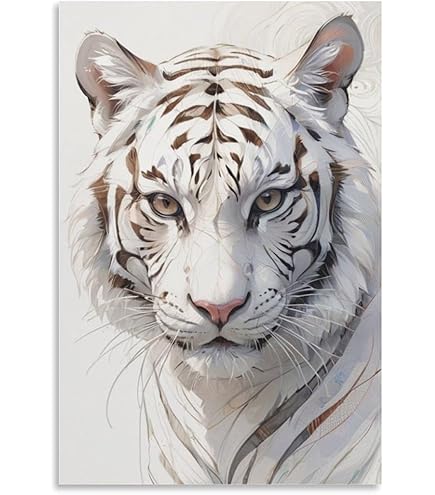 Amazon.co.jp: トライエックス ポスター ホワイトタイガー PP